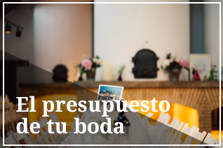 El presupuesto de tu boda
